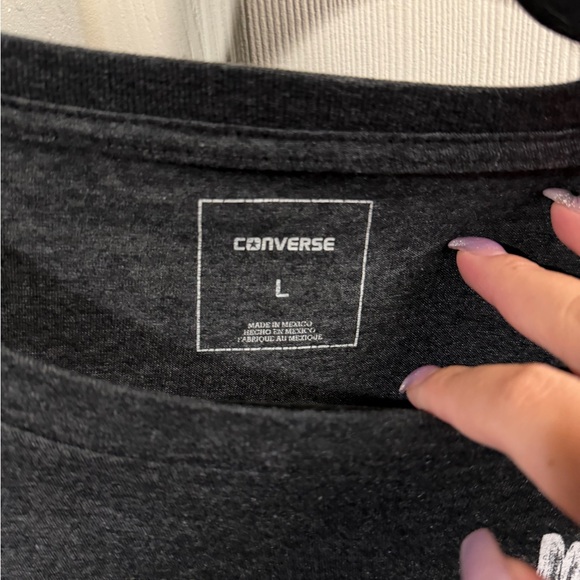 ❣️❄️Converse Charcoal Short Sleeve Tee - Picture 3 of 4